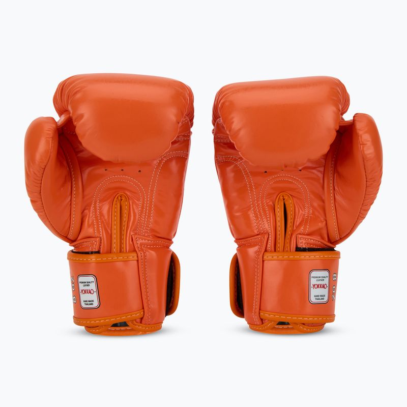 YOKKAO men's boxing gloves Matrix orange ibis 3