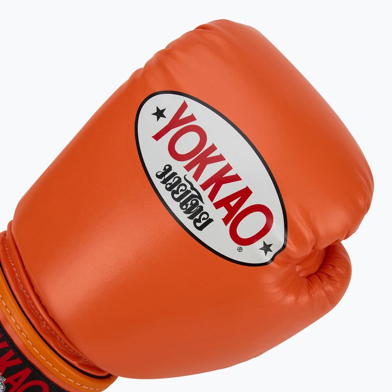 YOKKAO men's boxing gloves Matrix orange ibis 5