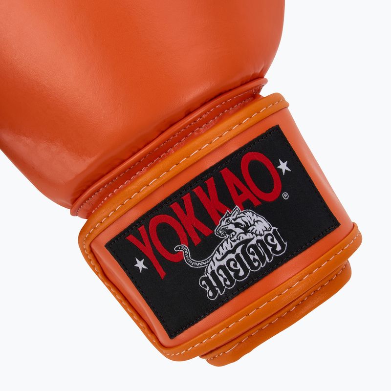 YOKKAO men's boxing gloves Matrix orange ibis 6