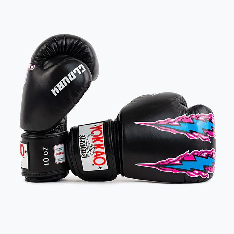 YOKKAO East Club men's boxing gloves black 9