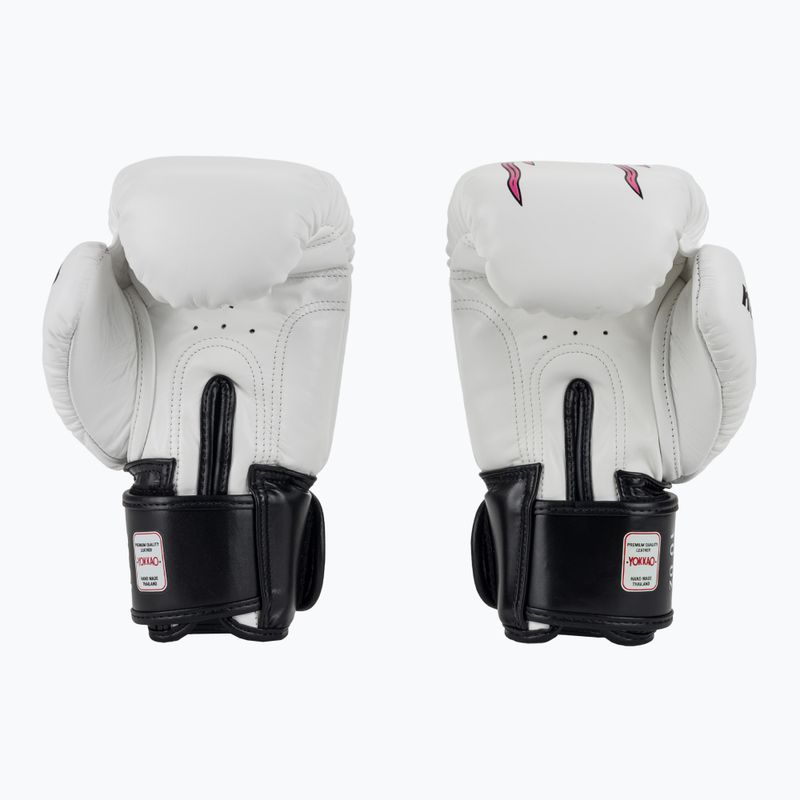 Men's boxing gloves YOKKAO East Club white 3