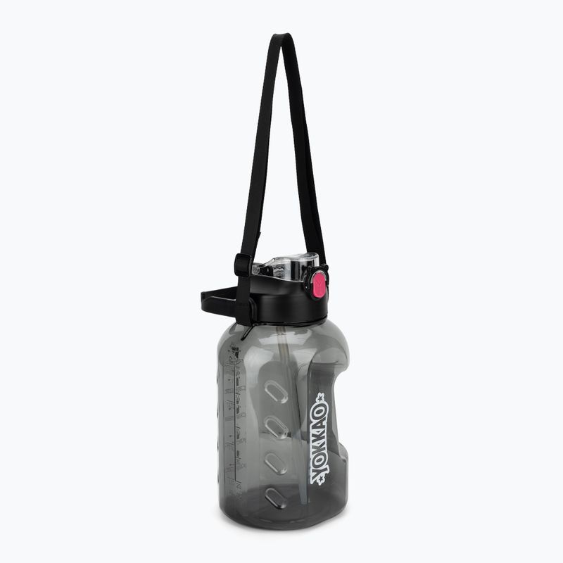 Bottle YOKKAO Dumbbell Water 2,2 l black