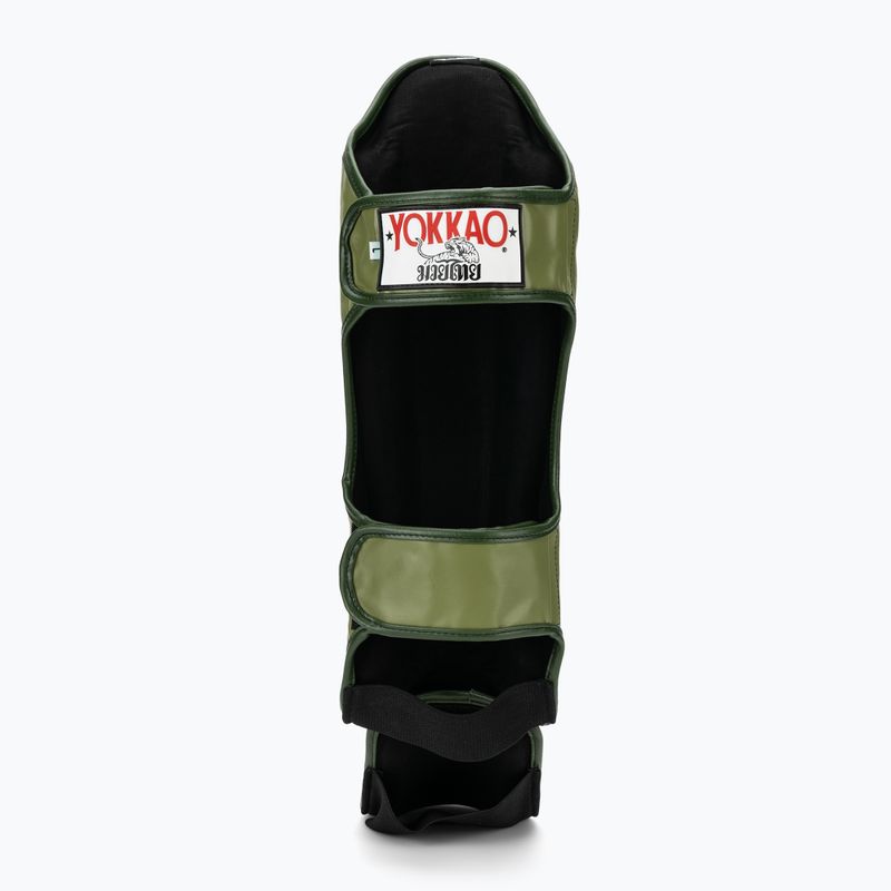Foot and shin guards YOKKAO Late Show olive 5