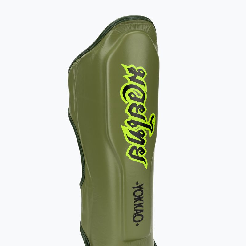 Foot and shin guards YOKKAO Late Show olive 6
