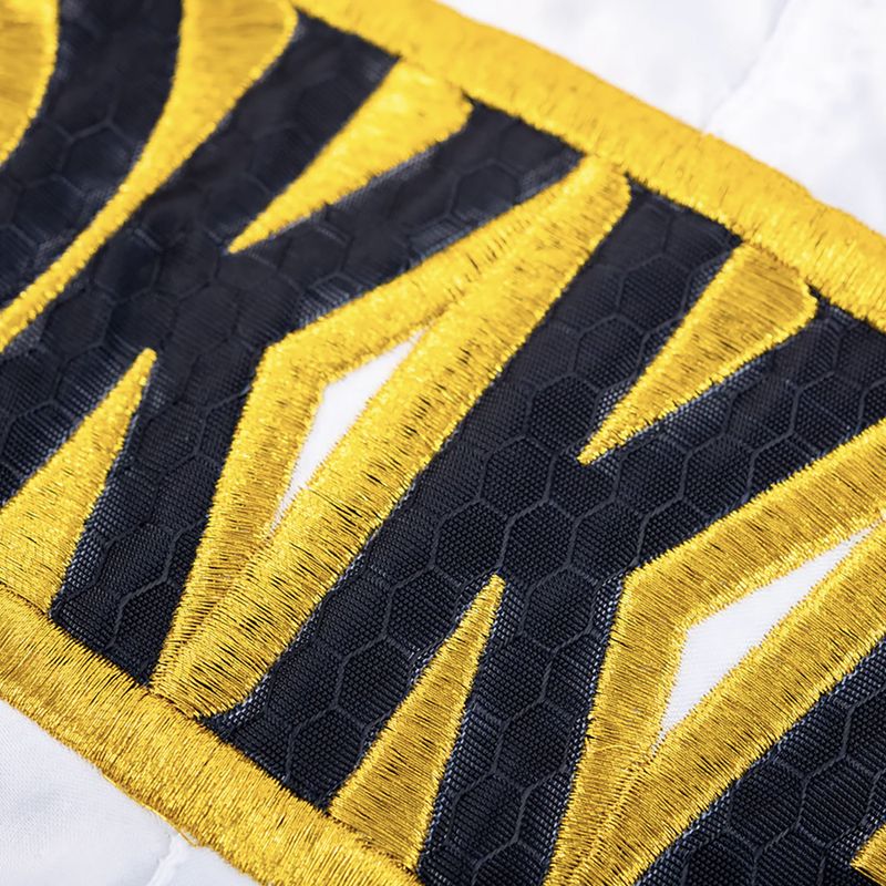 Men's training shorts YOKKAO Original Muay Thai white 4