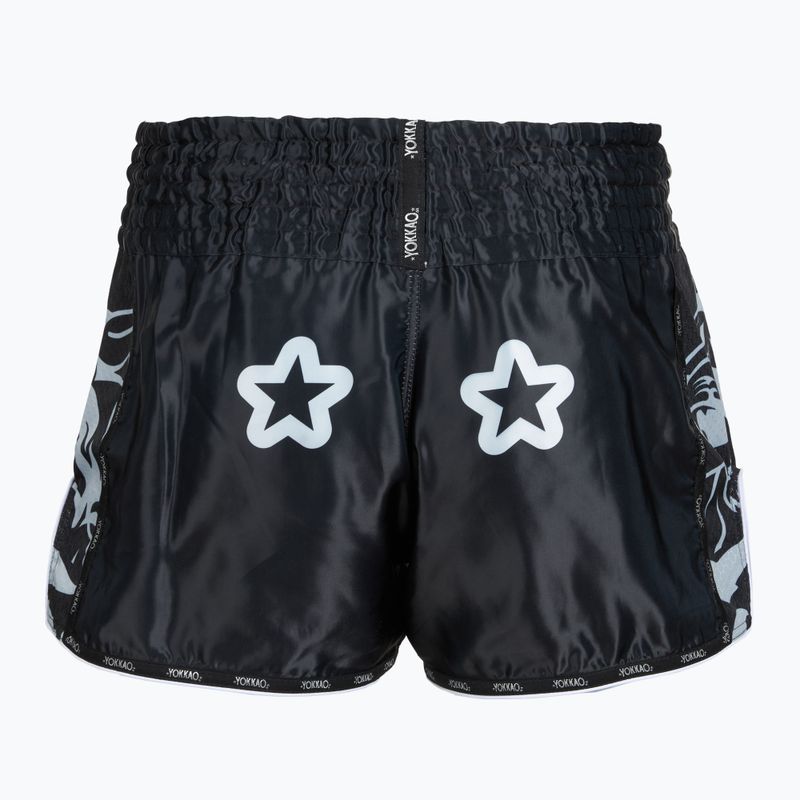 Men's training shorts YOKKAO Original Muay Thai black 2