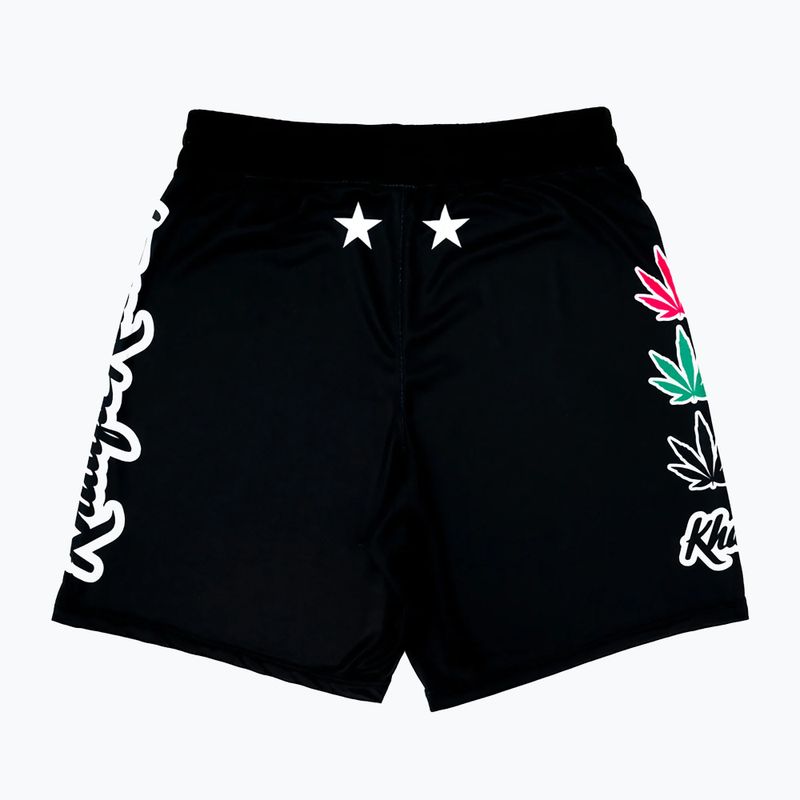 Men's training shorts YOKKAO Khalifa Kush Workout black 2