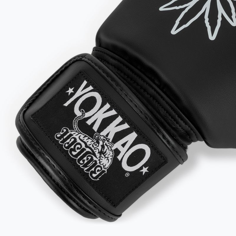 Boxing gloves YOKKAO Khalifa Kush Boxing black 6