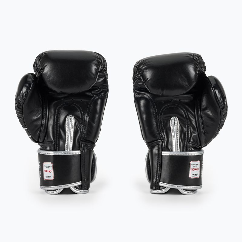 Boxing gloves YOKKAO Original Boxing Gloves absolute black 3