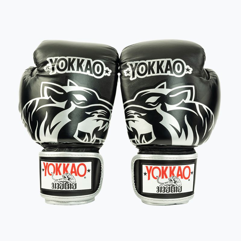 Boxing gloves YOKKAO Original Boxing Gloves absolute black 2