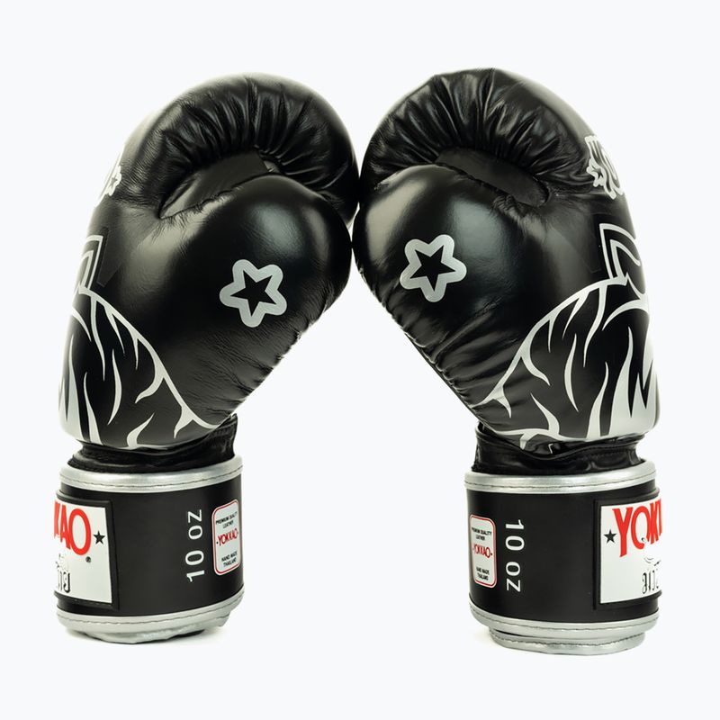 Boxing gloves YOKKAO Original Boxing Gloves absolute black 3