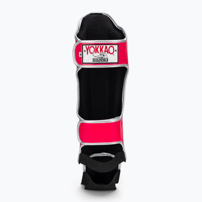Foot and shin guards YOKKAO Original fuchsia 5
