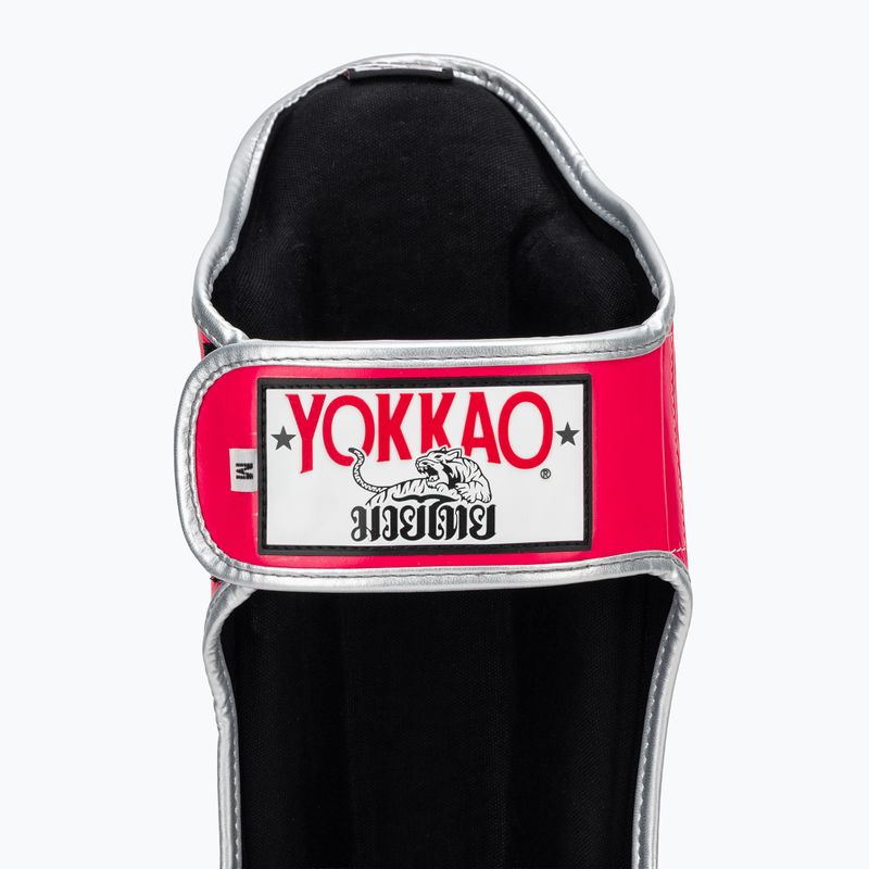 Foot and shin guards YOKKAO Original fuchsia 7