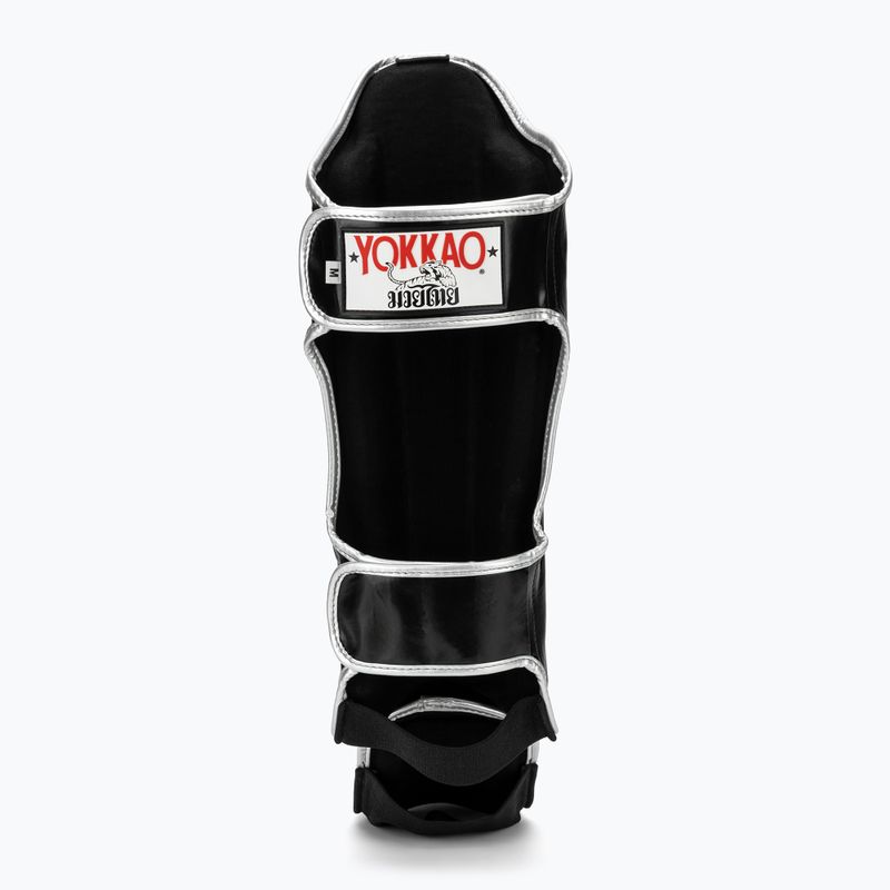 Foot and shin guards YOKKAO Original absolute black 5