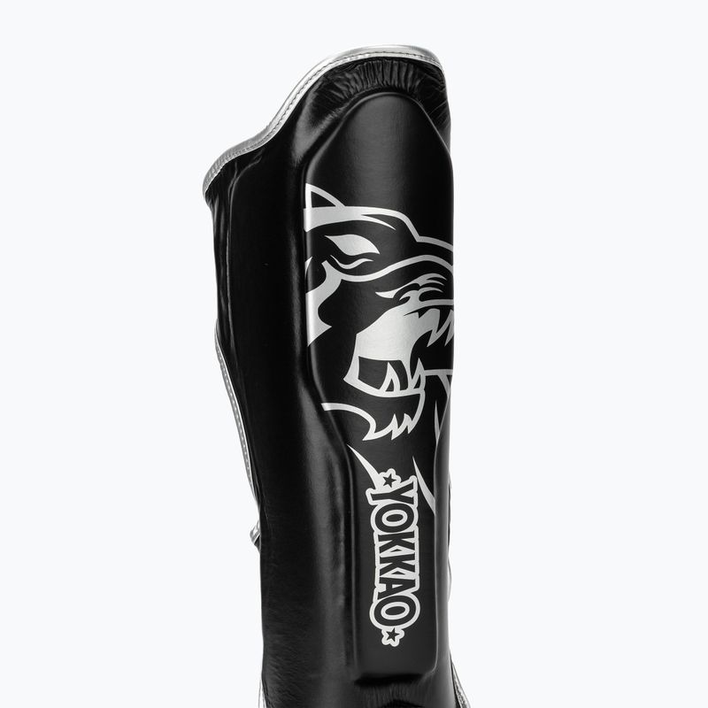 Foot and shin guards YOKKAO Original absolute black 6