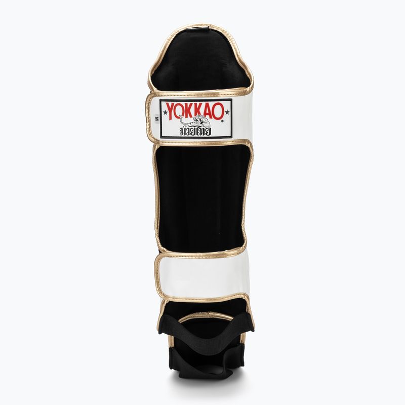 Foot and shin guards YOKKAO Original absolute white 5