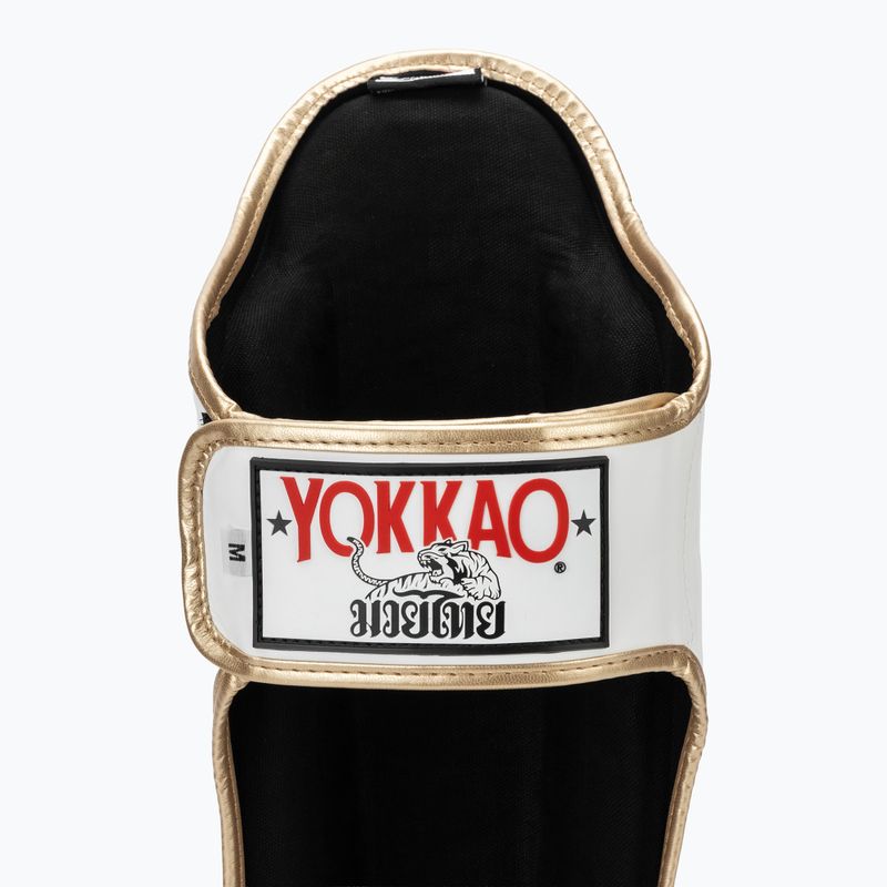 Foot and shin guards YOKKAO Original absolute white 7