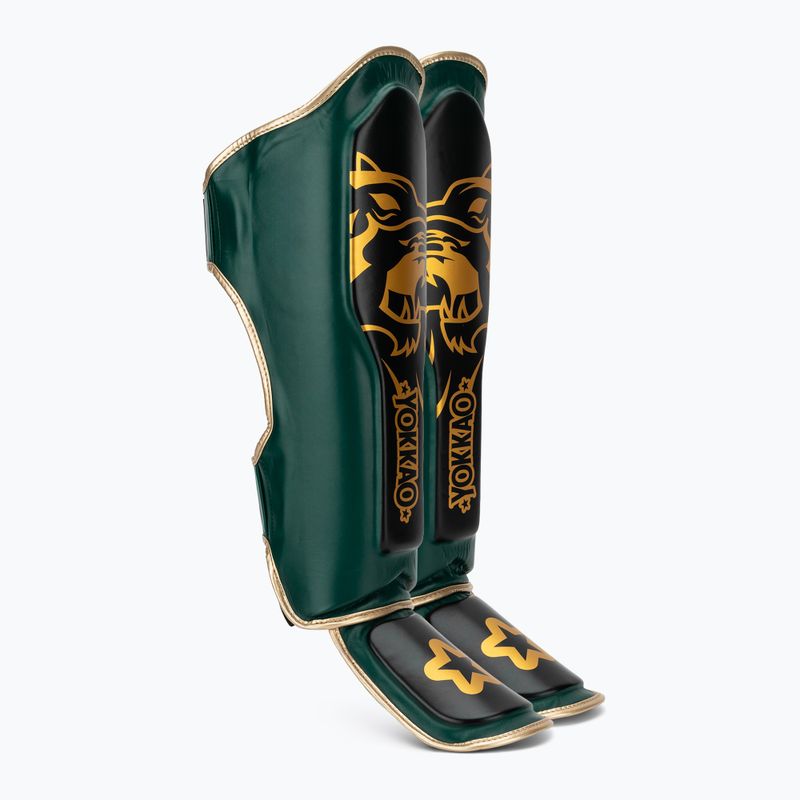 Foot and shin guards YOKKAO Original forest green
