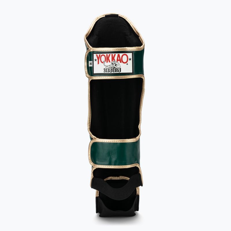 Foot and shin guards YOKKAO Original forest green 5