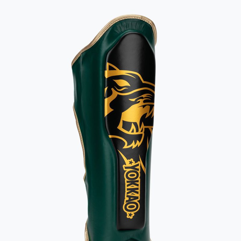 Foot and shin guards YOKKAO Original forest green 6