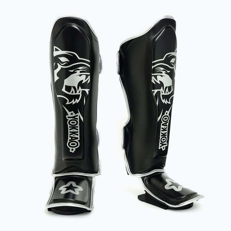 Shin and foot guards YOKKAO Original absolute black 9