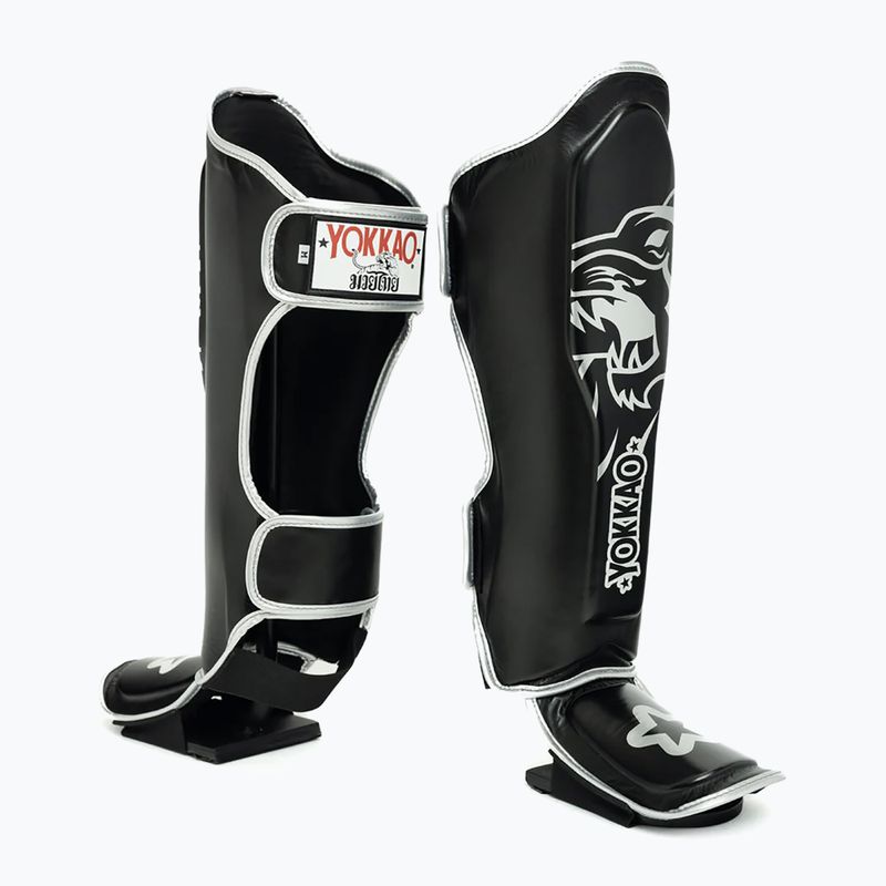 Shin and foot guards YOKKAO Original absolute black 10