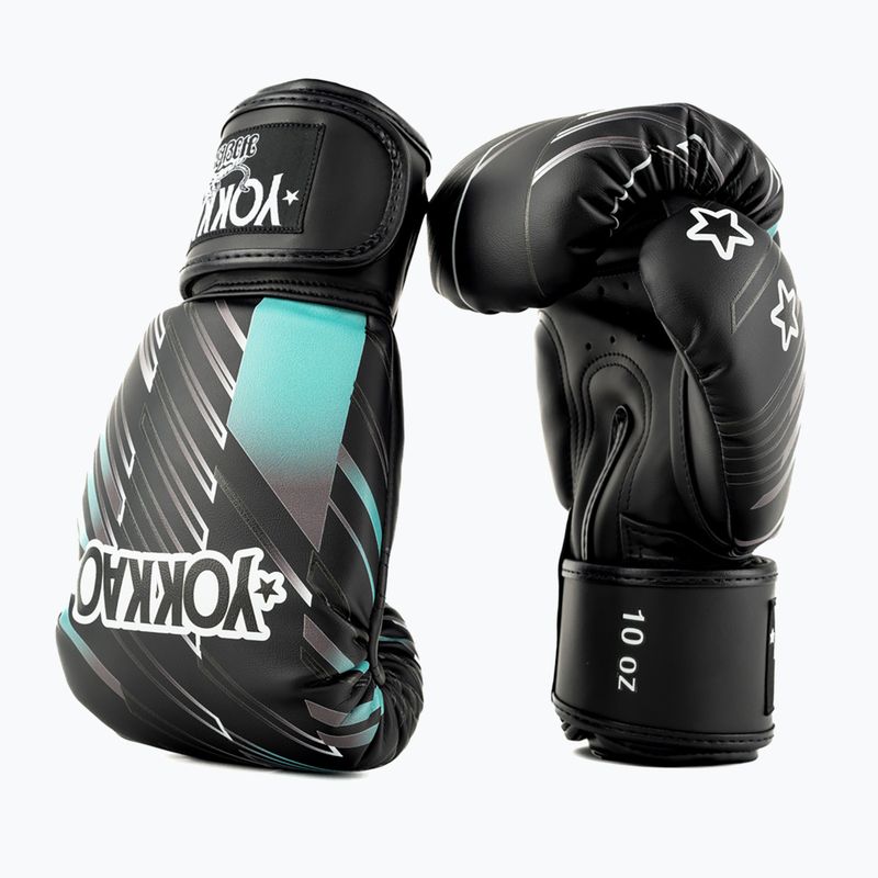 Boxing gloves YOKKAO Power Boxing black
