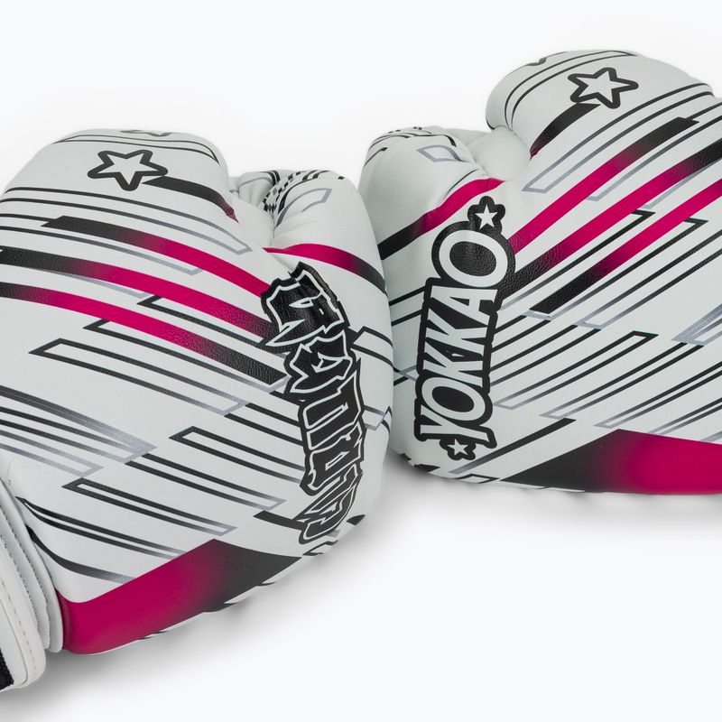 Boxing gloves YOKKAO Power Boxing white 7