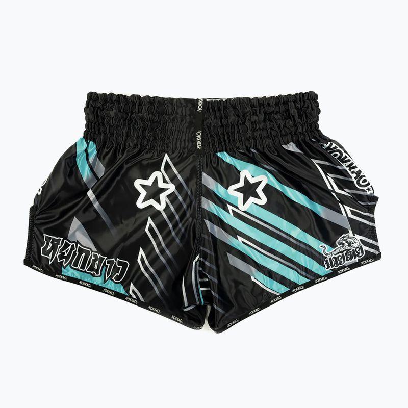 Men's training shorts YOKKAO Power Muay Thai black 2