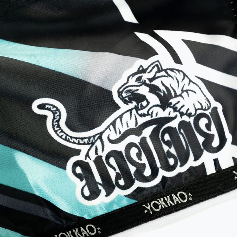 Men's training shorts YOKKAO Power Muay Thai black 4
