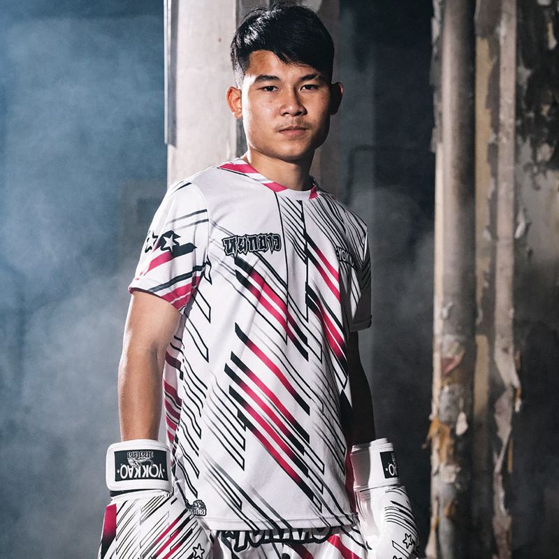 Men's training shirt YOKKAO Power Workout white 3