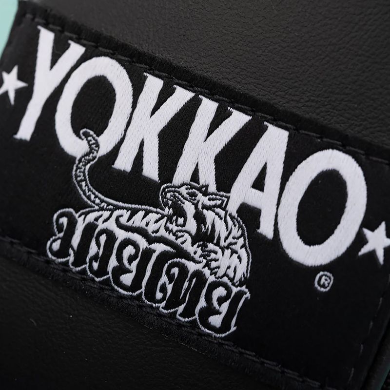 Training pads YOKKAO Freestyle Kicking Pads 2 pcs. tiffany/black 9
