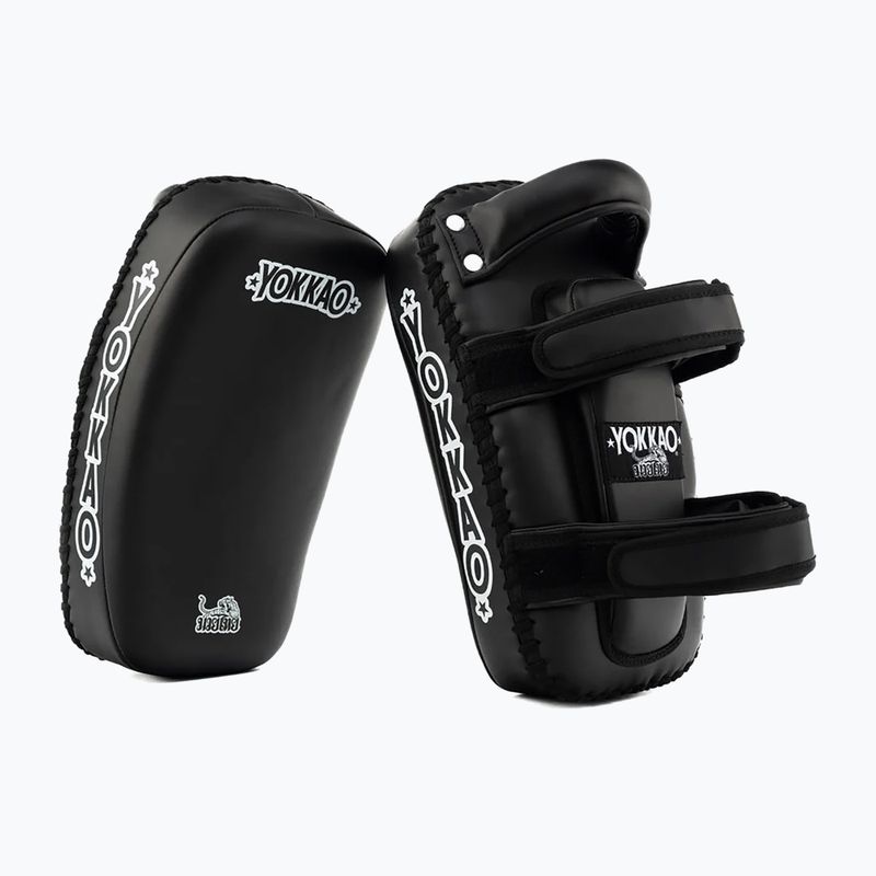 Training pads YOKKAO Freestyle Kicking Pads 2 pcs. black 6