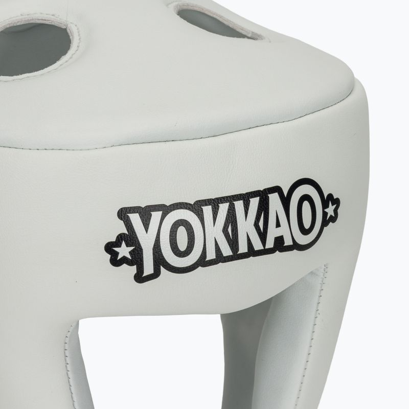 Boxing helmet YOKKAO Competition white 4