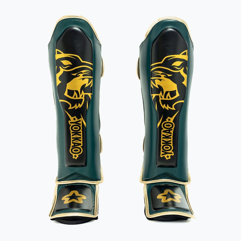 Shin and foot guards YOKKAO Original forest green