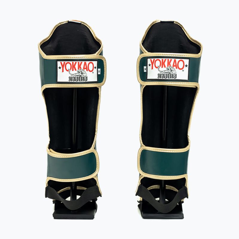 Shin and foot guards YOKKAO Original forest green 2