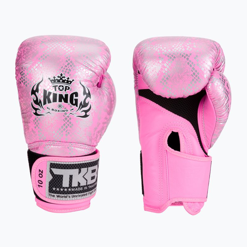 Top King Muay Thai Super Star "Air" pink boxing gloves TKBGSS