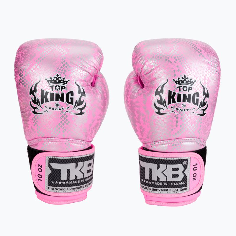 Top King Muay Thai Super Star "Air" pink boxing gloves TKBGSS 2
