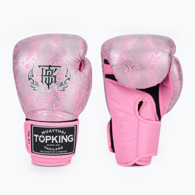 Top King Muay Thai Super Star "Air" pink boxing gloves TKBGSS