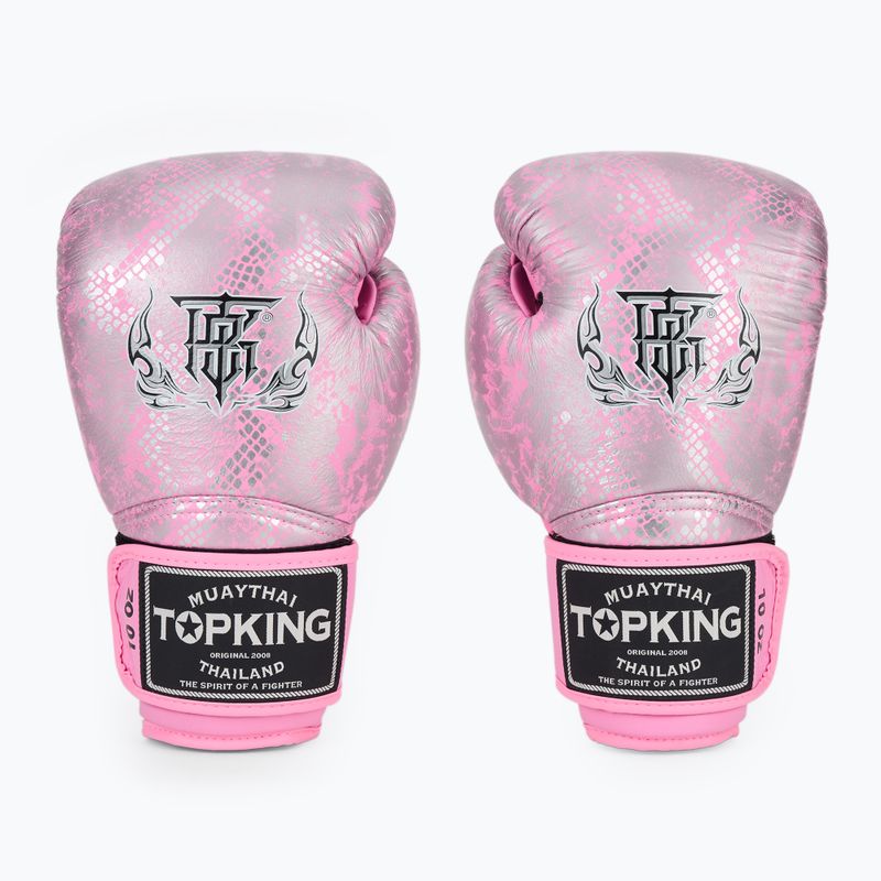 Top King Muay Thai Super Star "Air" pink boxing gloves TKBGSS 2