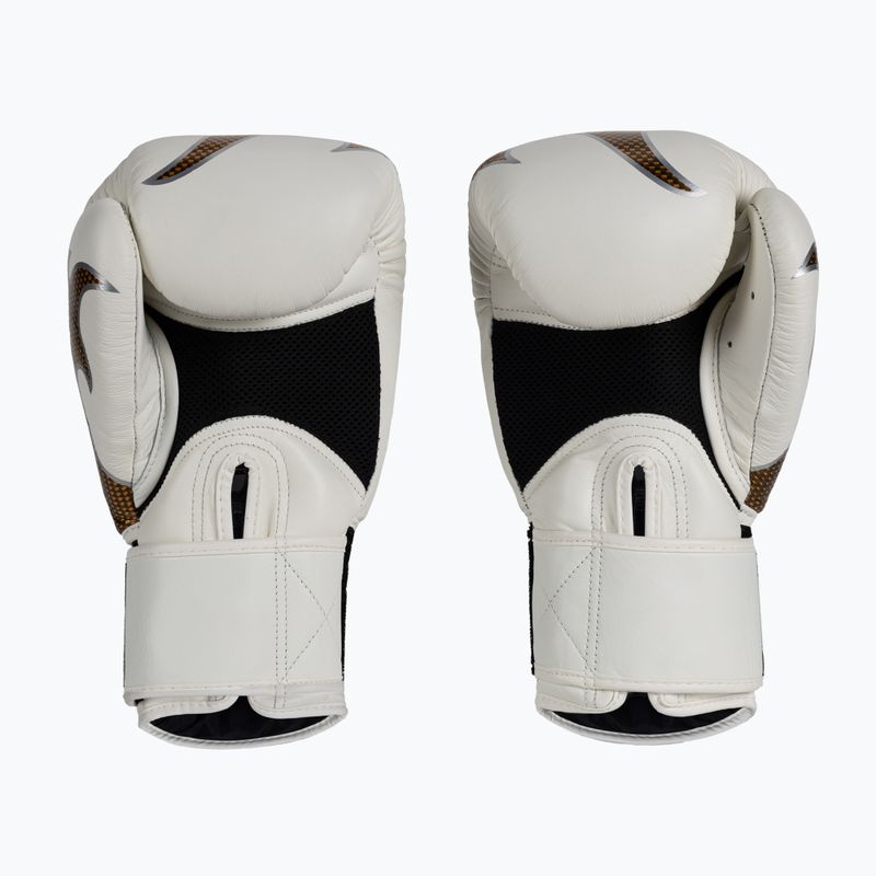 Top King Muay Thai Empower white boxing gloves TKBGEM-01A-WH 3