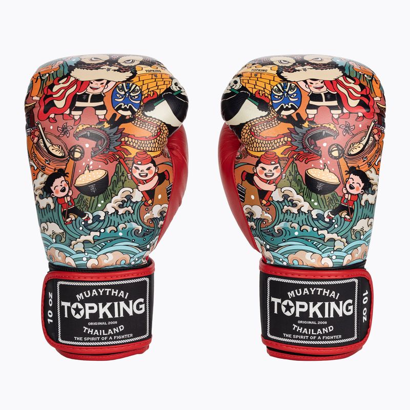 Top King Boxing Culture black/red TKBGCT-SL-2C3 boxing gloves 2
