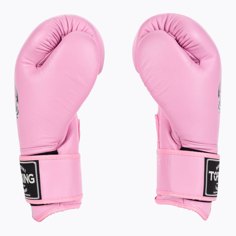 Top King Muay Thai Ultimate pink boxing gloves 3