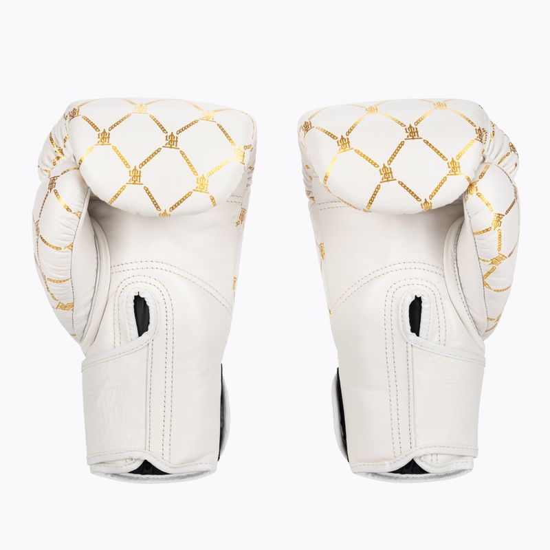 Top King Boxing Chain white/gold boxing gloves 2