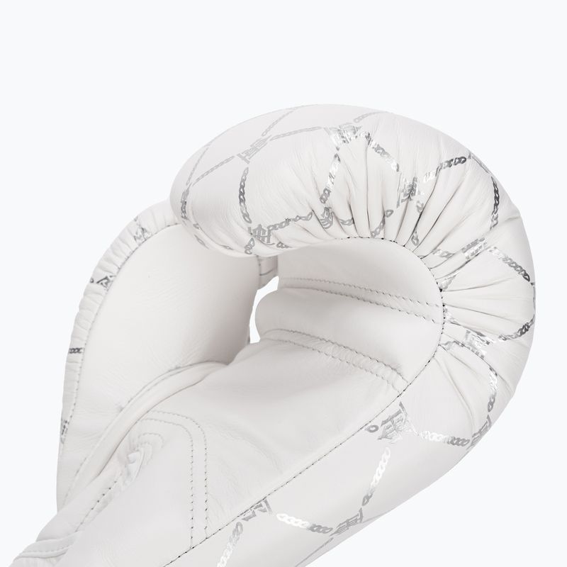 Top King Boxing Chain white/silver boxing gloves 6