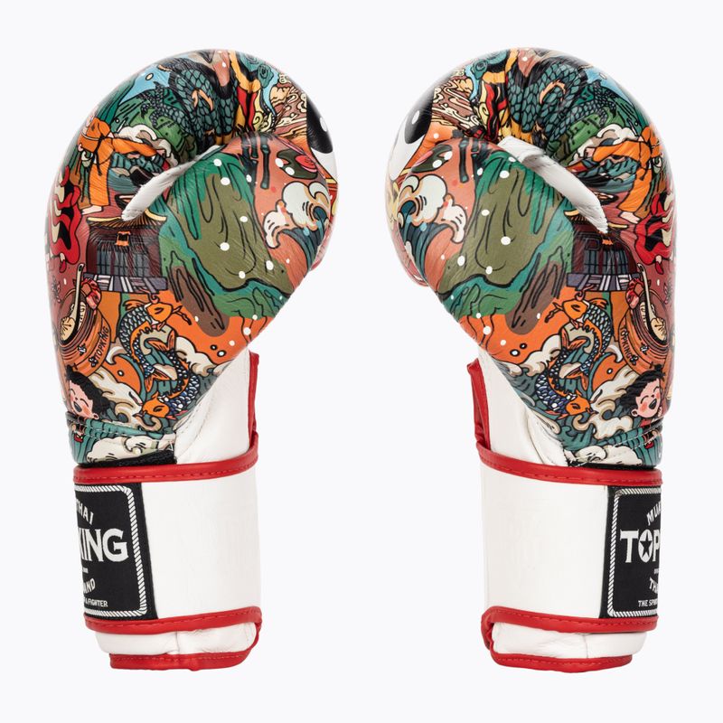 Top King Boxing Culture white/red TKBGCT-1C1 boxing gloves 3