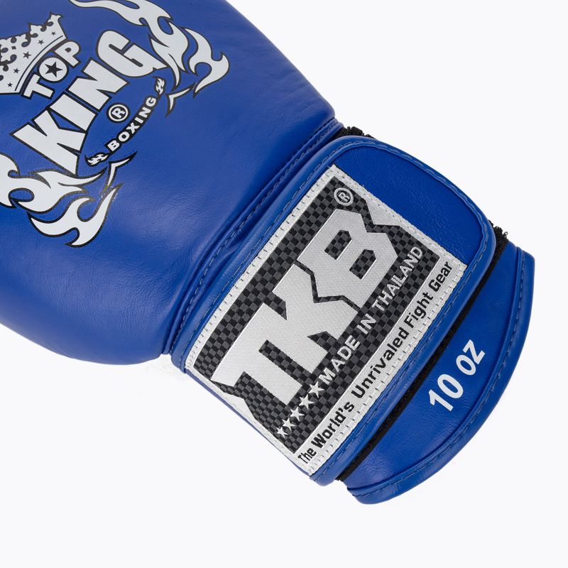 Boxing gloves Top King Muay Thai Ultimate Air blue 6