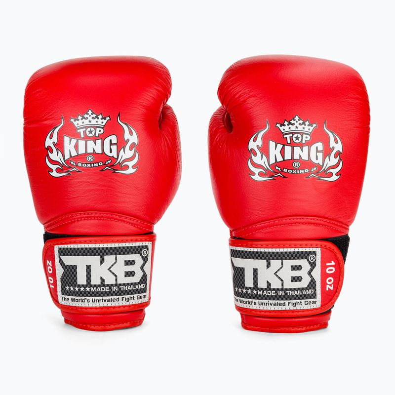 Boxing gloves Top King Muay Thai Super blue 2