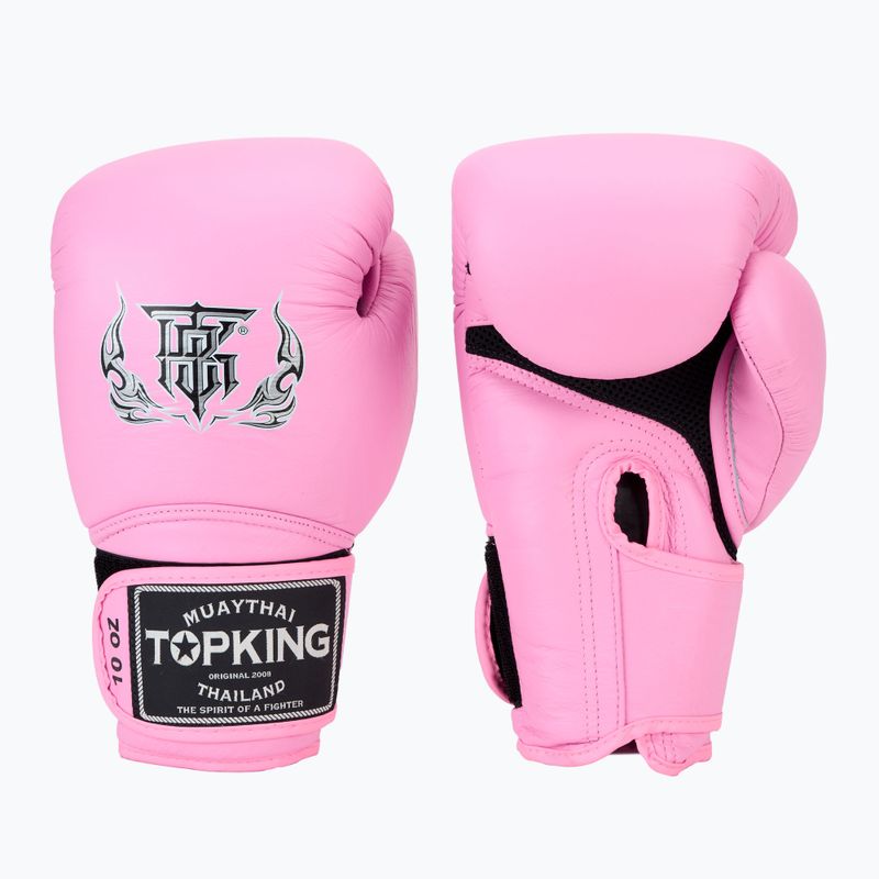 Top King Muay Thai Super Air pink boxing gloves TKBGSA-PK 2