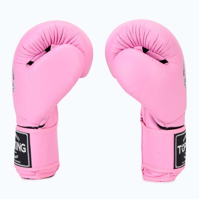 Top King Muay Thai Super Air pink boxing gloves TKBGSA-PK 4